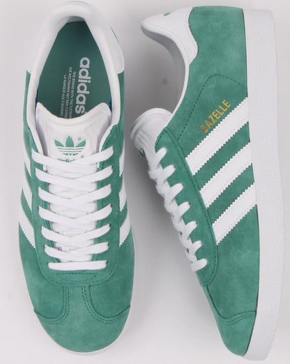 Adidas Gazelle Sneakers Hellgrün/Weiß