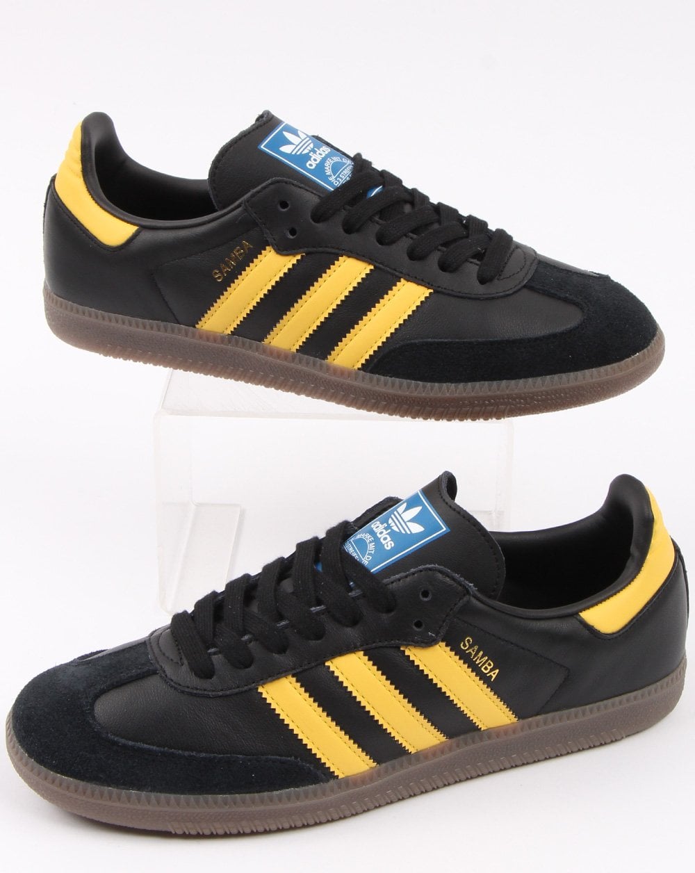 Adidas Samba Og Trainer Schwarz/Gelb