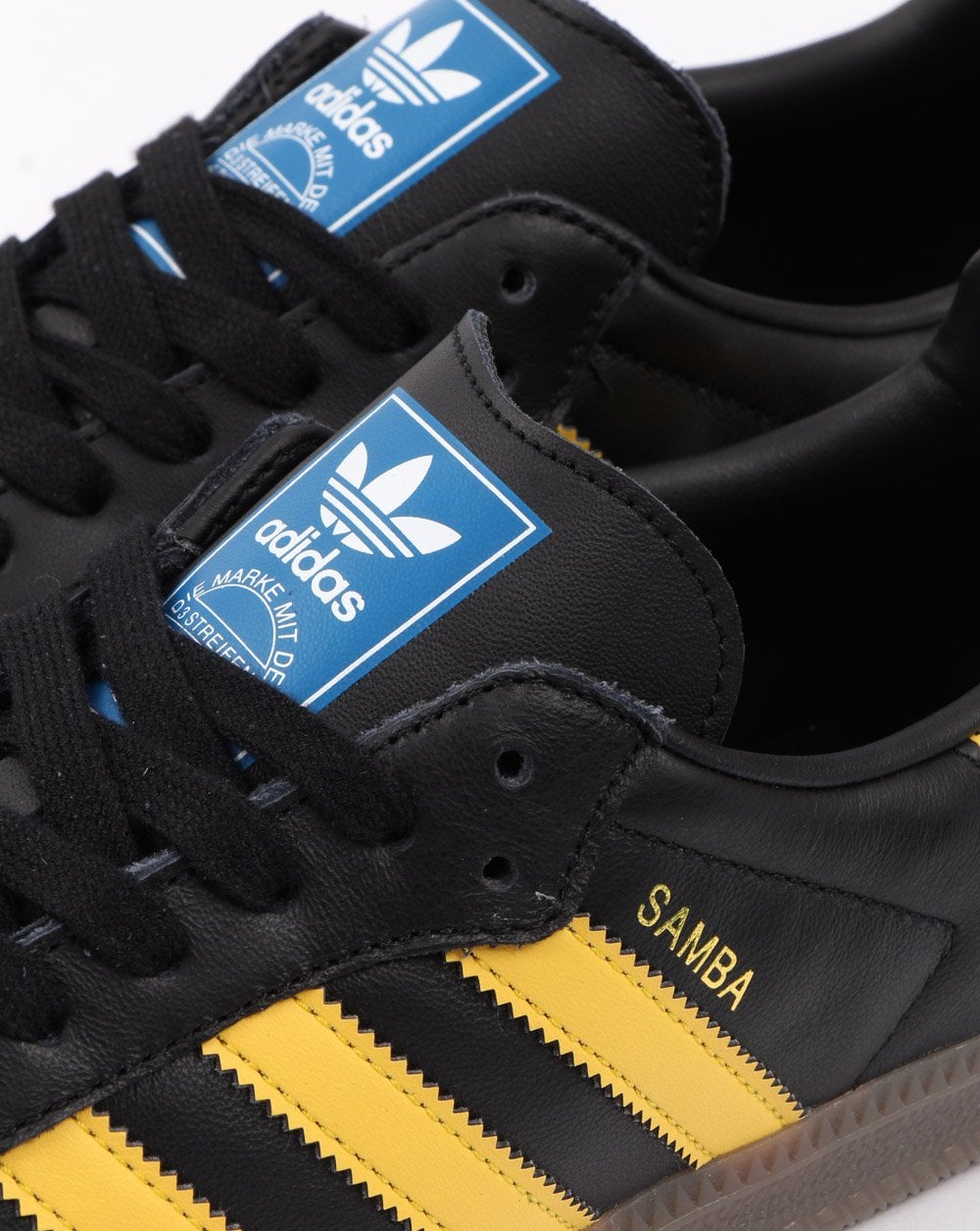 Adidas Samba Og Trainers Black/Yellow
