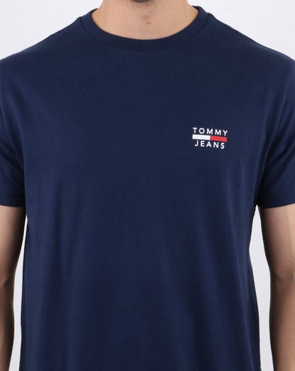 Tommy Hilfiger Logo T-Shirt Marineblau