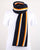 80s Casual Classics Princeton Scarf Navy/White/Orange