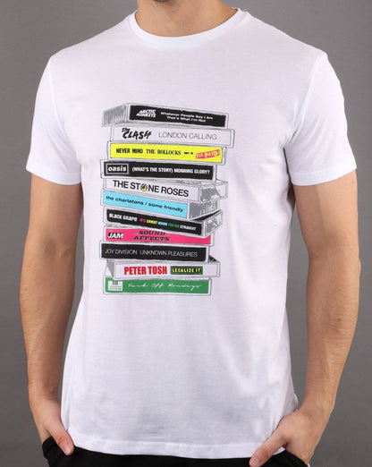 Weekend Offender Kassetten T-Shirt Weiß