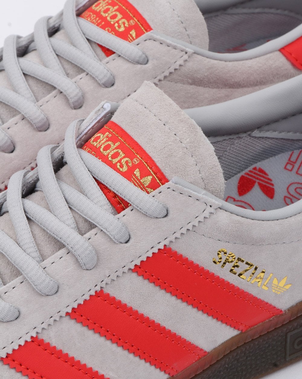 Adidas Spezial Trainer Grau/Rot