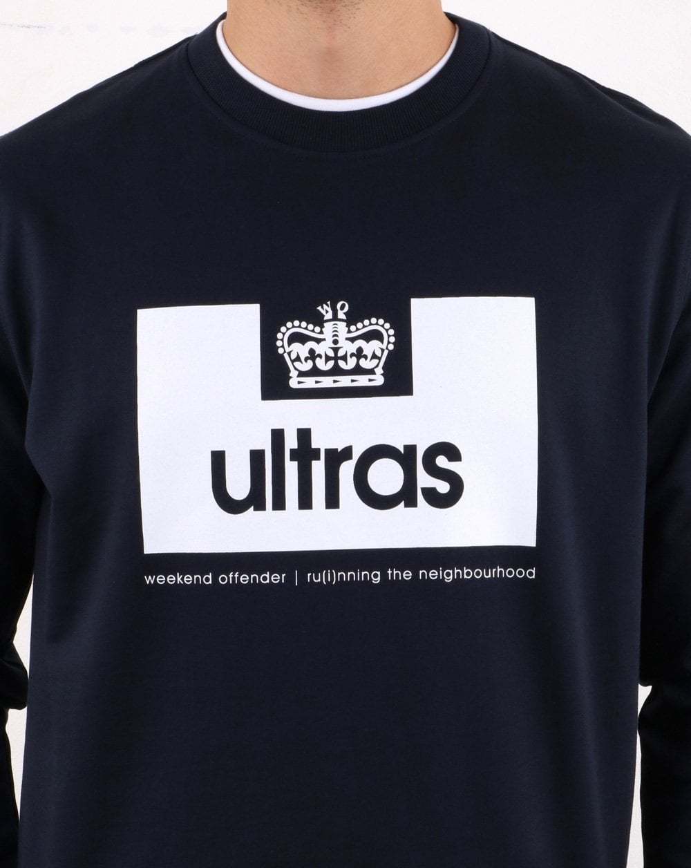 Weekend Offender Ultras Sweatshirt Marineblau