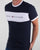Tommy Hilfiger Logo Flag T Shirt Navy