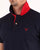Gant Contrast Collar Polo Shirt Navy