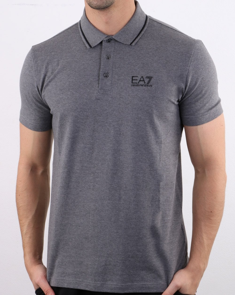 Emporio Armani EA7 Poloshirt Dunkelgrau