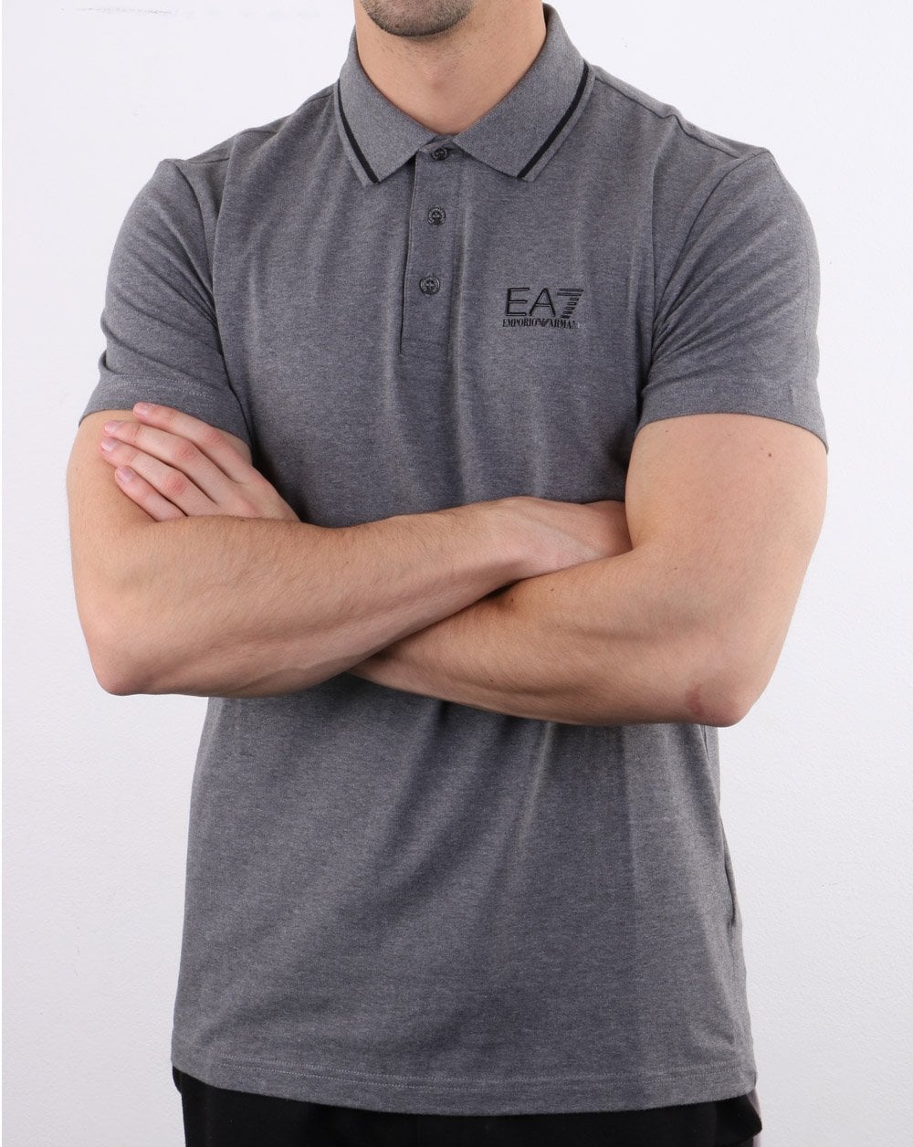 Emporio Armani EA7 Poloshirt Dunkelgrau