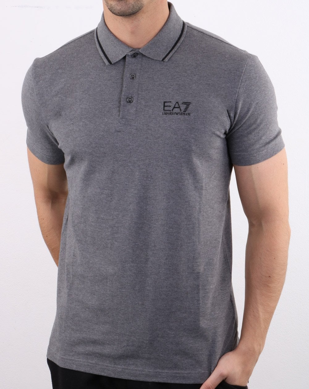 Emporio Armani EA7 Poloshirt Dunkelgrau