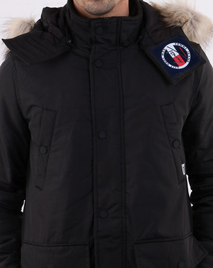 Tommy Hilfiger Technischer Parka Schwarz