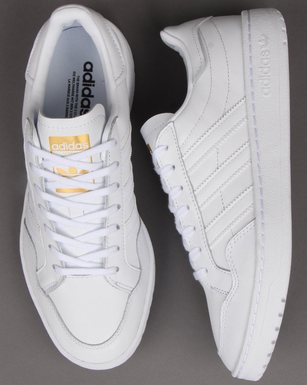 Adidas Team Court Sneaker Weiß