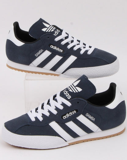 Adidas Samba Super Sneaker Marineblau/Weiß