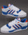 Adidas Rivalry Low Trainer White/Blue/Orange
