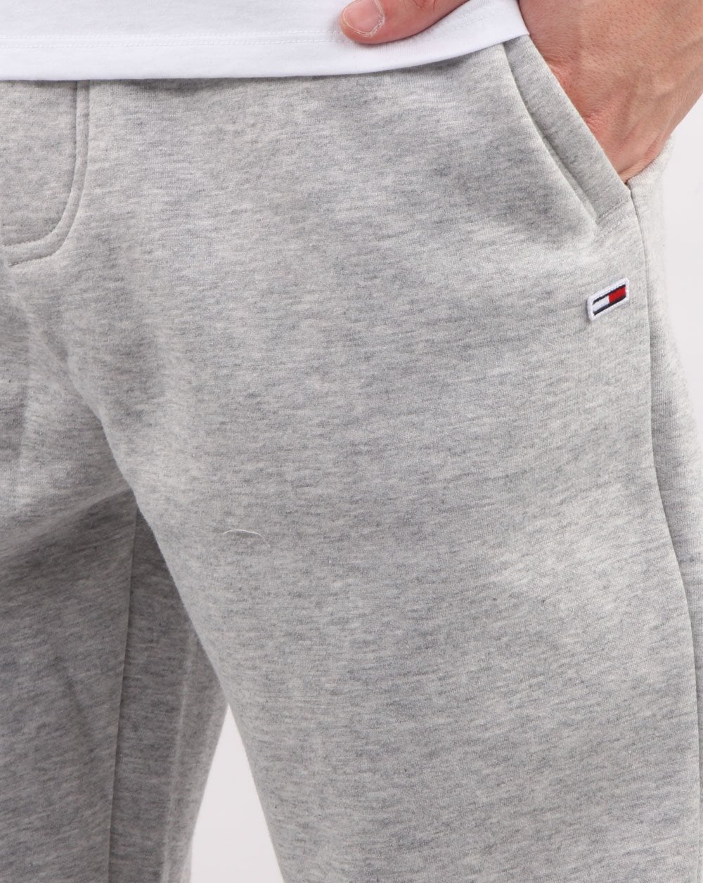 Tommy Hilfiger Jogginghose Hellgrau Heather
