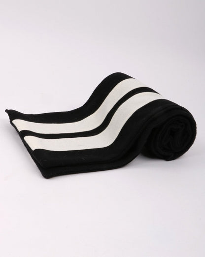 Campion Wollschal Schwarz/Weiß
