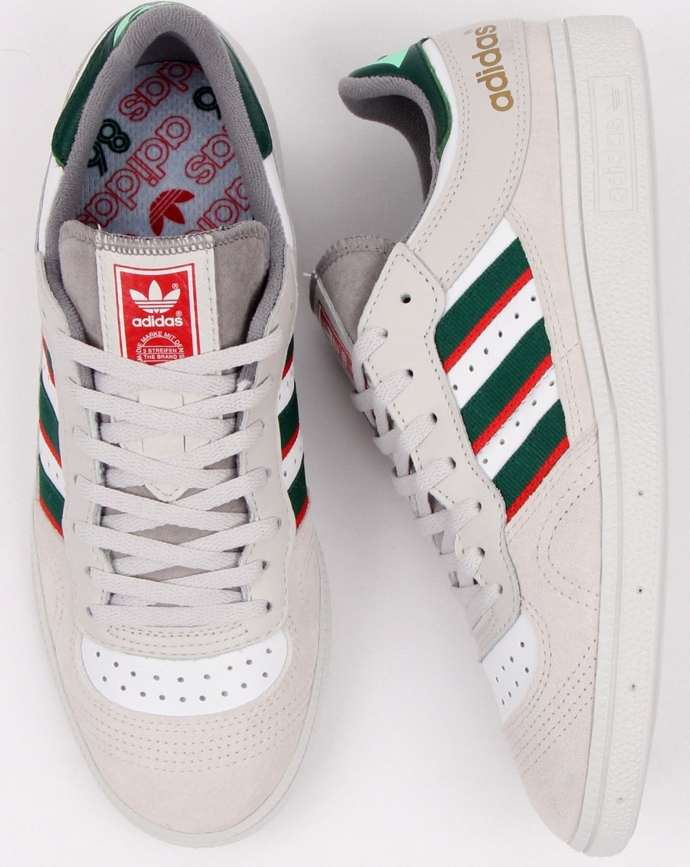 Adidas Handball Top Trainers Grey/Green/Red
