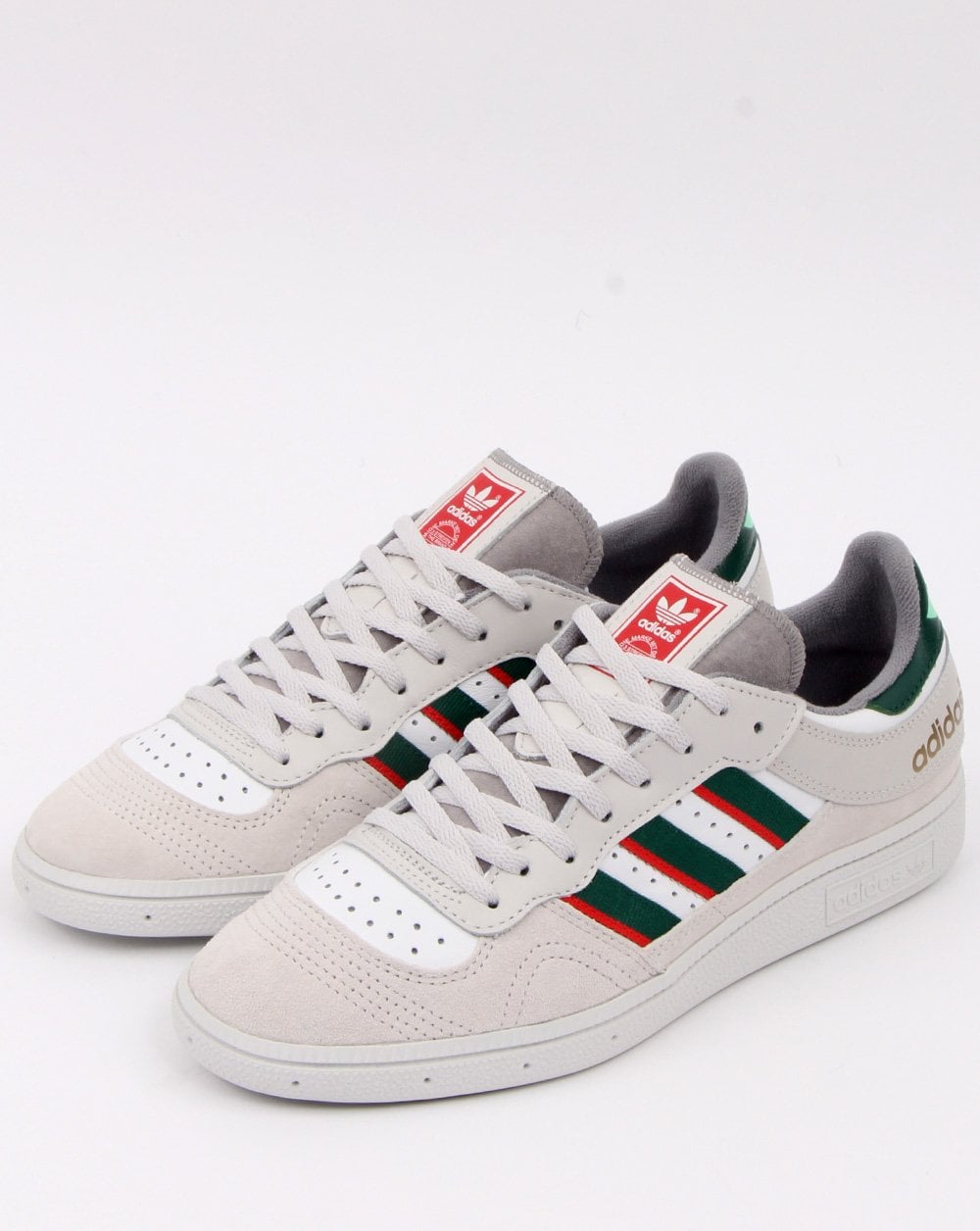 Adidas Handball Top Trainers Grey/Green/Red