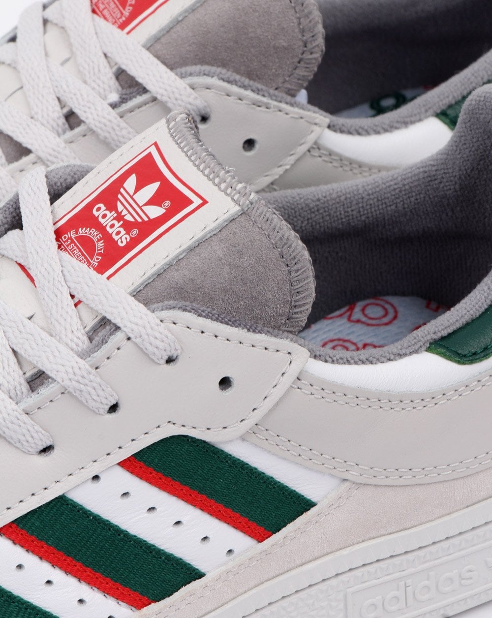 Adidas Handball Top Sneaker Grau/Grün/Rot