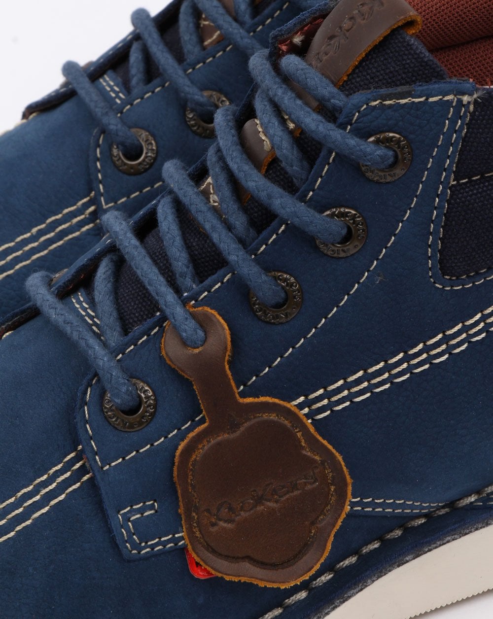 Kickers Kick Hi Mash Up Boot Blau