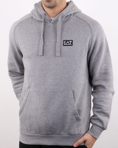 Emporio Armani EA7 Kapuzenpullover Grau