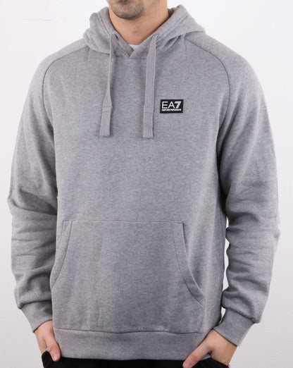 Emporio Armani EA7 Kapuzenpullover Grau