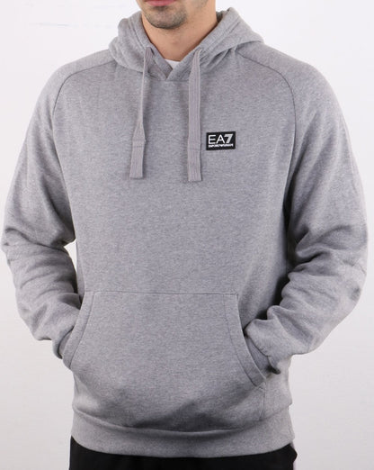 Emporio Armani EA7 Kapuzenpullover Grau