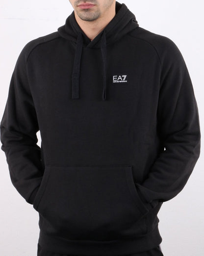 Emporio Armani EA7 Kapuzenpullover Schwarz