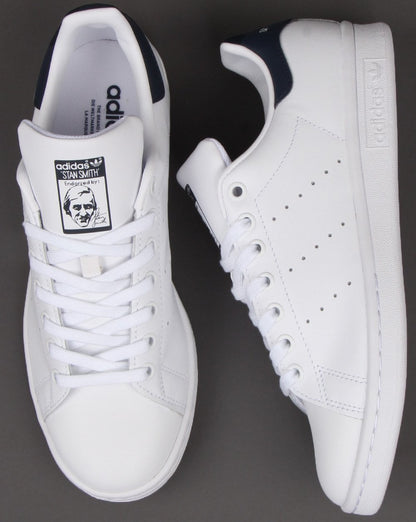 Adidas Stan Smith Sneakers Weiß/Dunkelblau