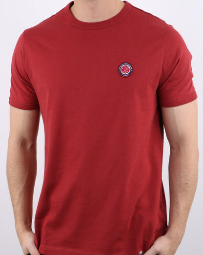 Pretty Green Likeminded Crew T-Shirt Rot