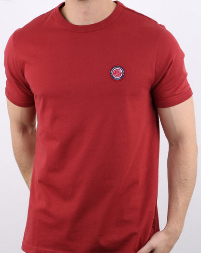 Pretty Green Likeminded Crew T-Shirt Rot
