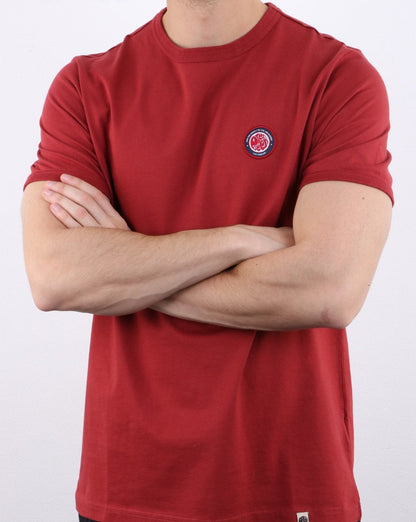 Pretty Green Likeminded Crew T-Shirt Rot