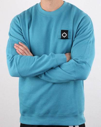 Ma.strum Training Crew Sweatshirt Eisblau