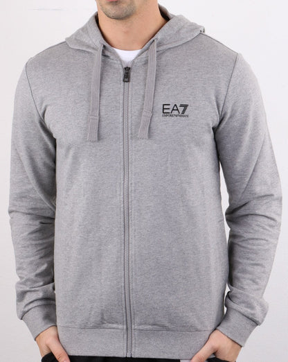 Emporio Armani EA7 Hoodie Graumeliert