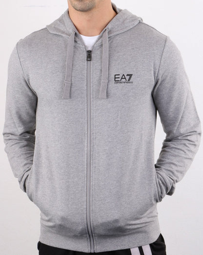 Emporio Armani EA7 Hoodie Graumeliert