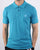 Ma.strum Pique Polo Ice Blue