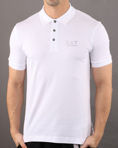 Emporio Armani EA7 Poloshirt Weiß