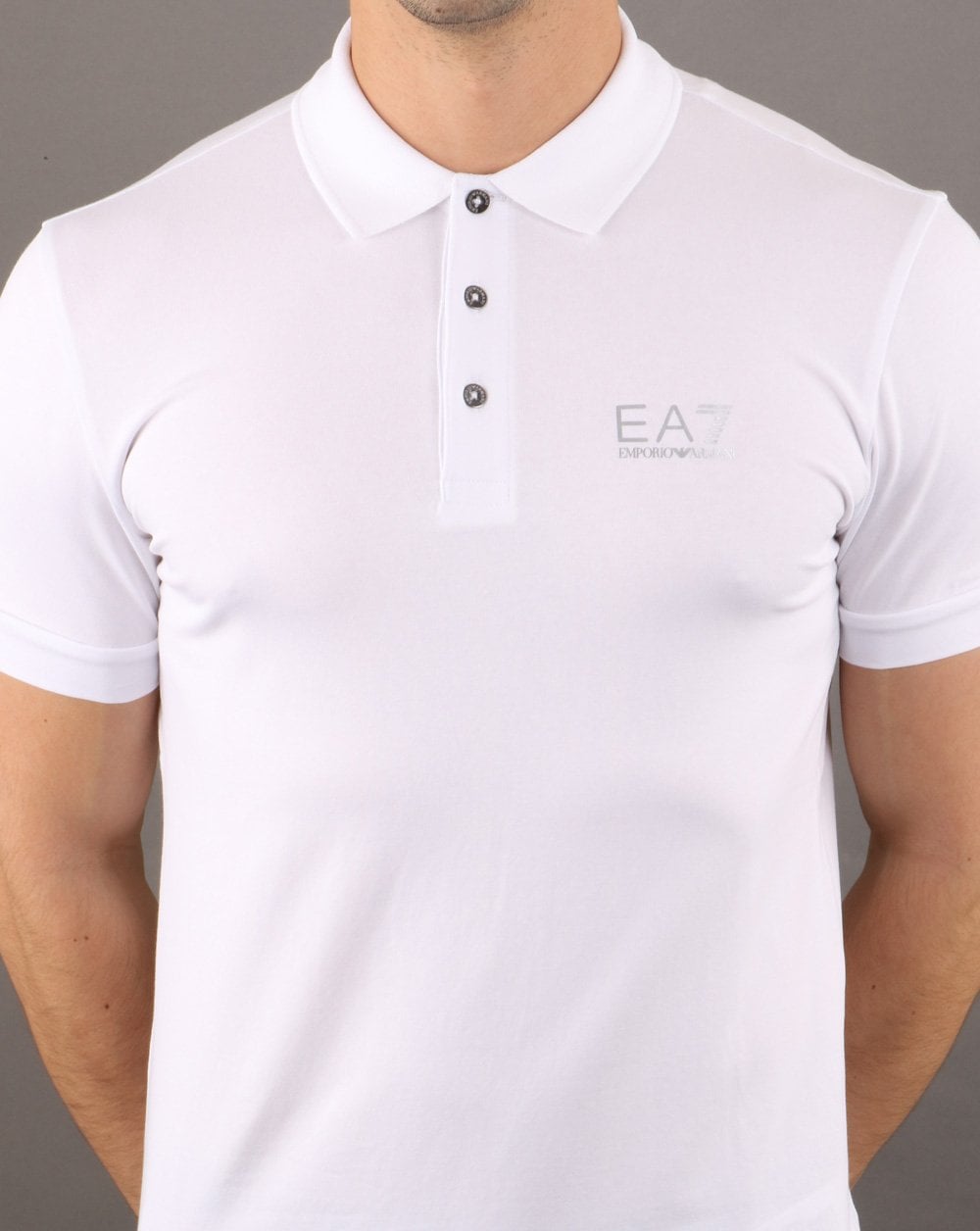 Emporio Armani EA7 Polo Shirt White