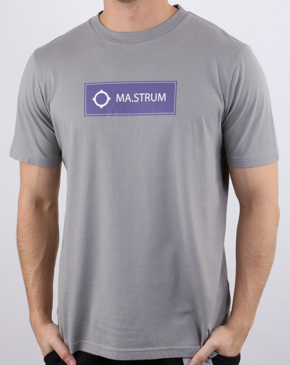 Ma.strum Icon Box Logo T-Shirt Quicksilver