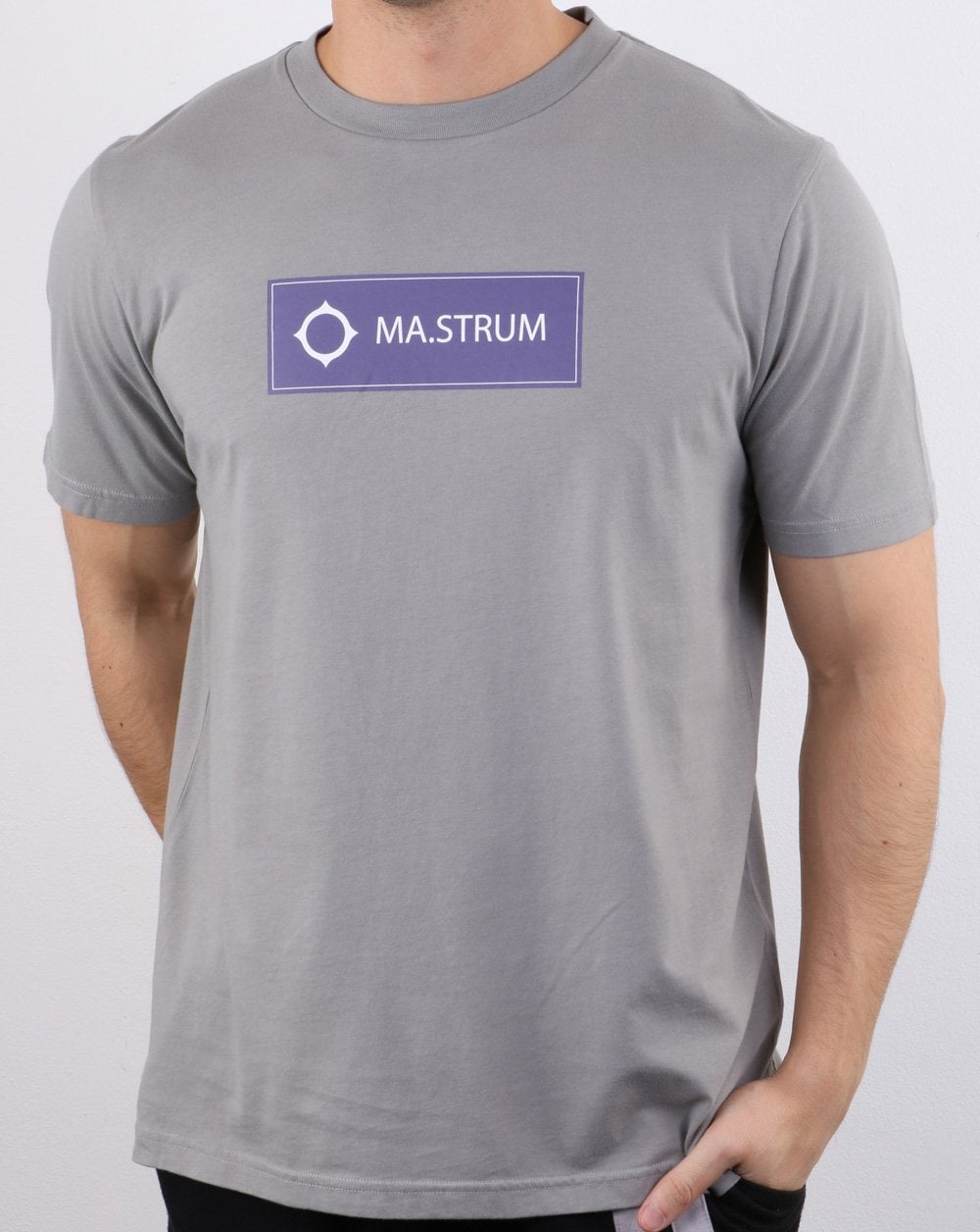 Ma.strum Icon Box Logo T-Shirt Quicksilver