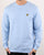 Lyle And Scott Crew Neck Sweatshirt Pool Blue