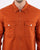 Pretty Green Section Zip Front Overshirt Orange