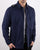 Ma.strum Garment Dyed Overshirt Navy