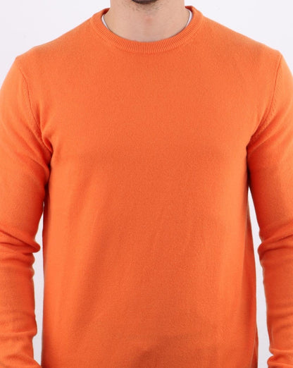 Benetton Pullover aus Merinowolle Orange