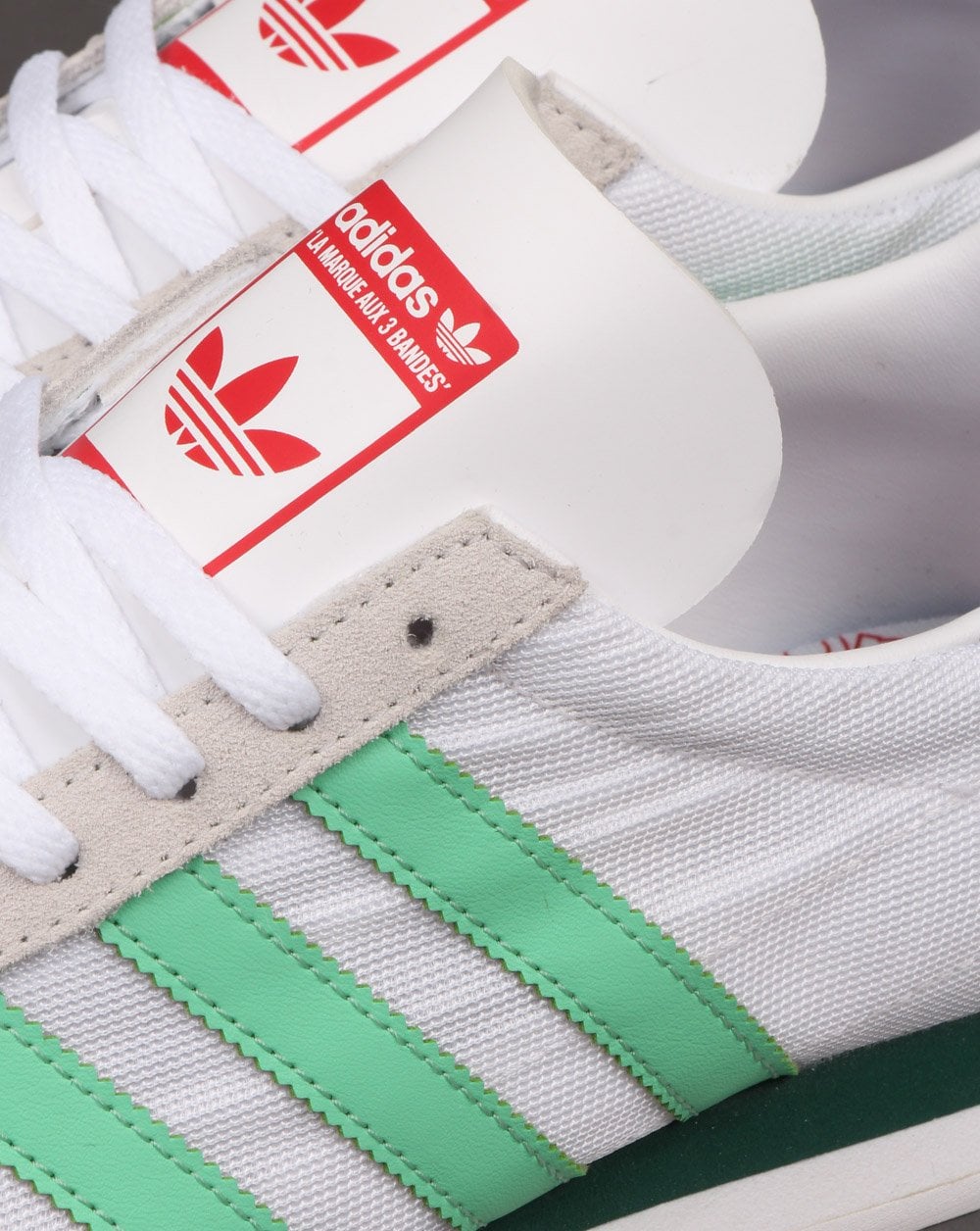 Adidas Country Trainers White/Green