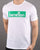 Benetton Box Logo T Shirt White/Green