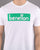 Benetton Box Logo T Shirt White/Green