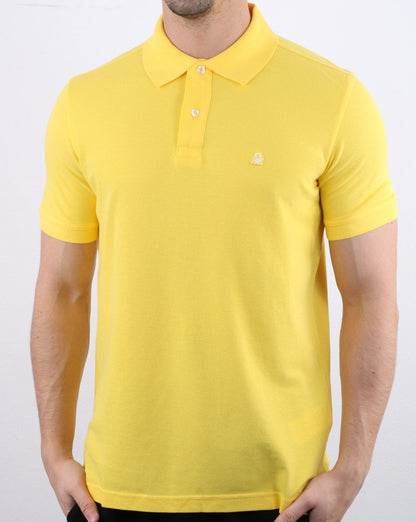 Benetton Poloshirt Gelb