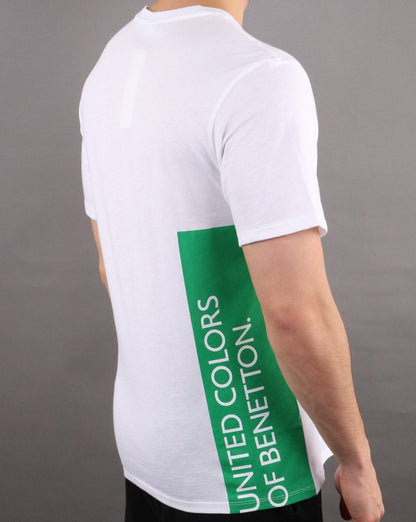 Benetton T-Shirt Inconic Image Tee Weiß/Mehrfarbig