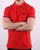Barbour International Tipped Polo Red