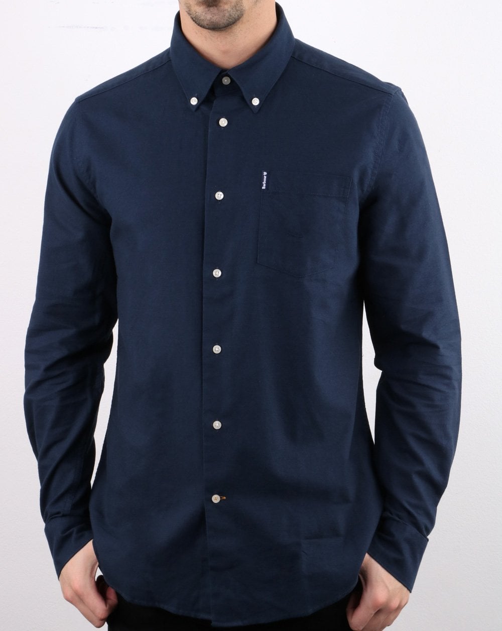 Barbour Oxford Shirt Navy